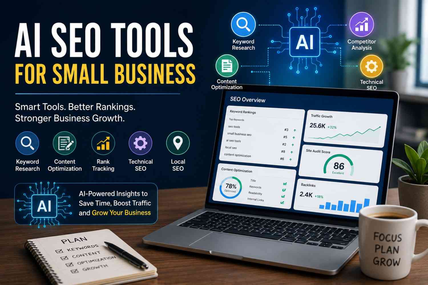 AI SEO Tools for Small Business