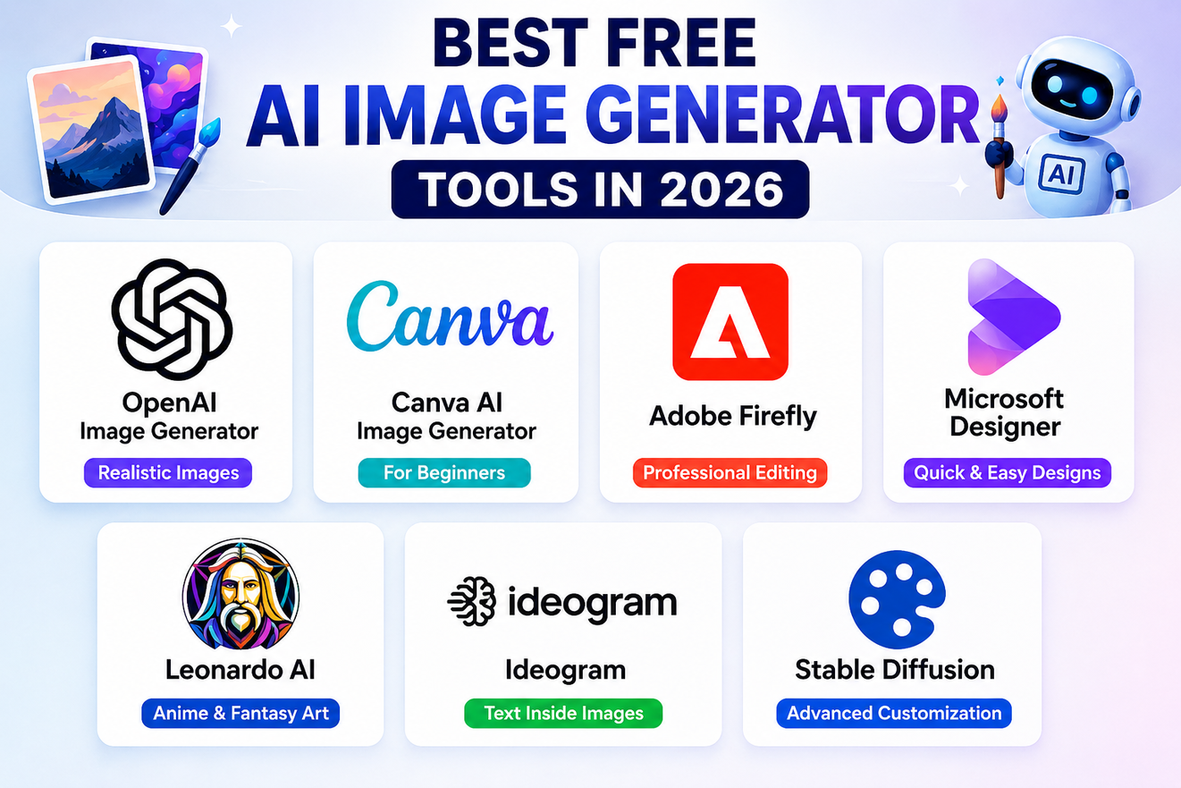 Free AI Image Generator Tools